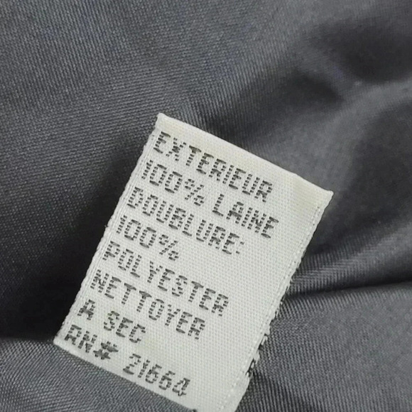 Talbots Womens Wool Blazer Jacket Black Size 16 5CT - Picture 4 of 8